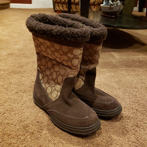 Coach Women's Sherman Signature Cold Weather Boot